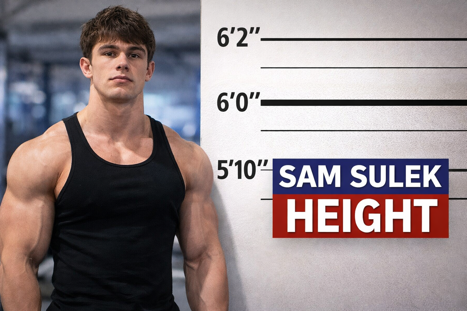 sam sulek height