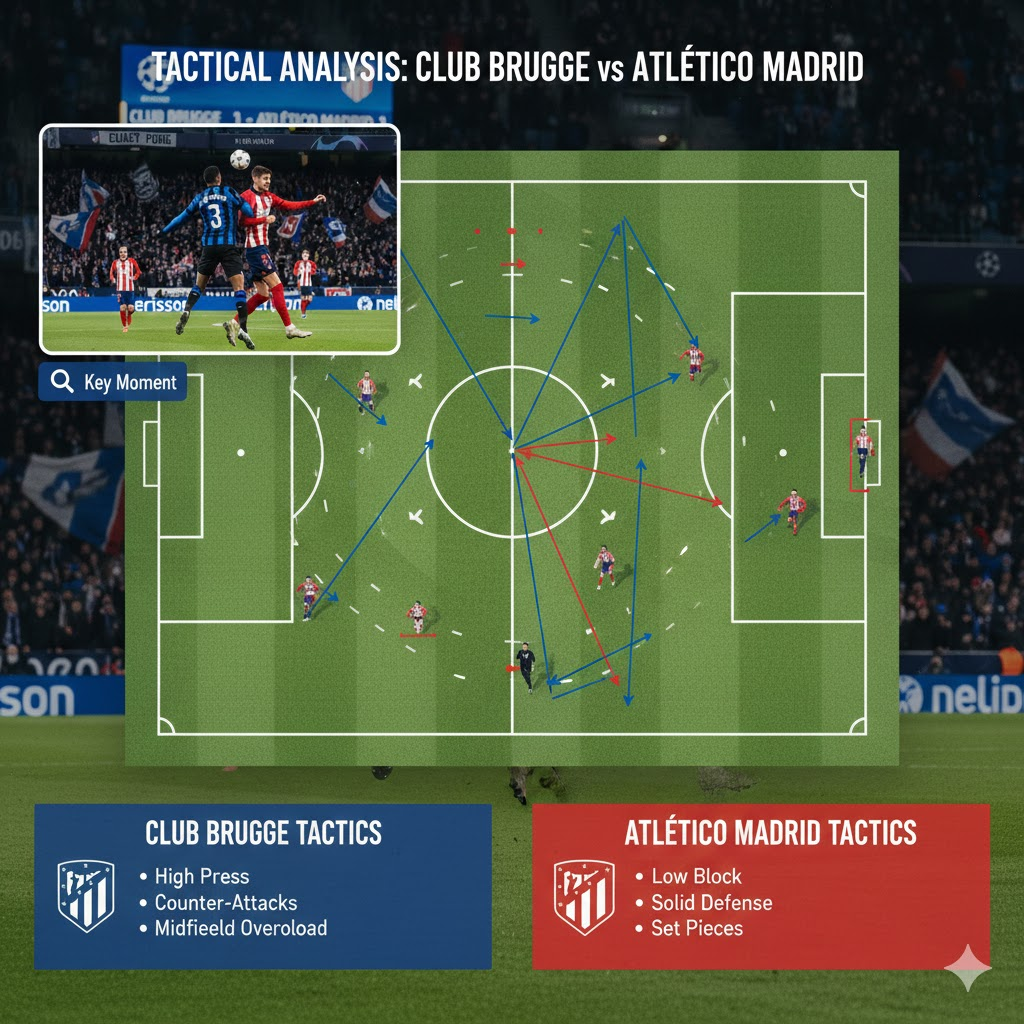 club brugge vs atlético madrid