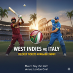 west indies vs italy tickets