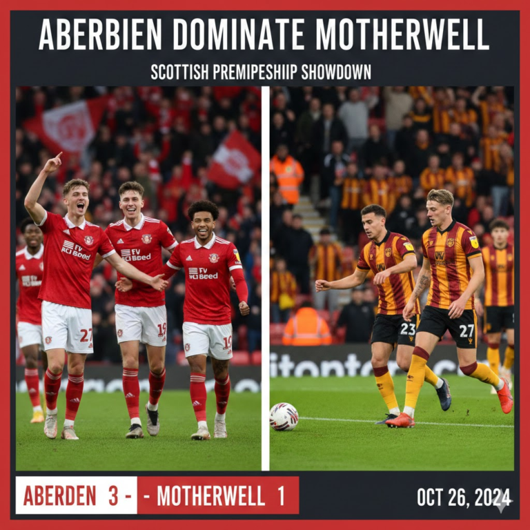 Aberdeen vs Motherwell